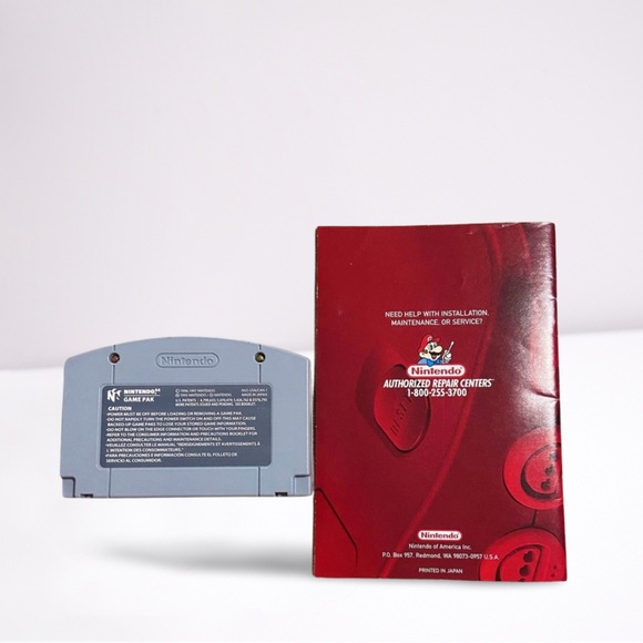 Mischief Makers (Nintendo 64, 1997) N64 Game Cartridge With Manual - Picture 2 of 2